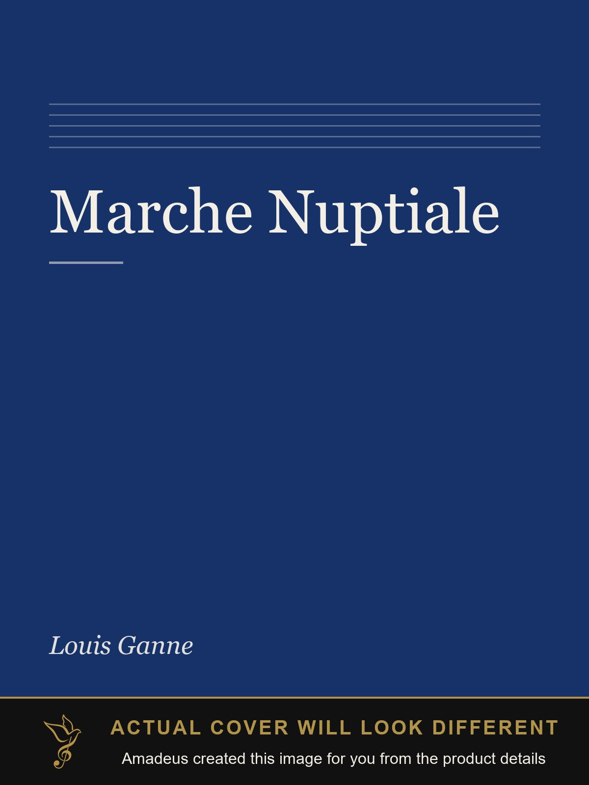 Marche Nuptiale - Amadeus created this image from the product details; the actual cover will look different