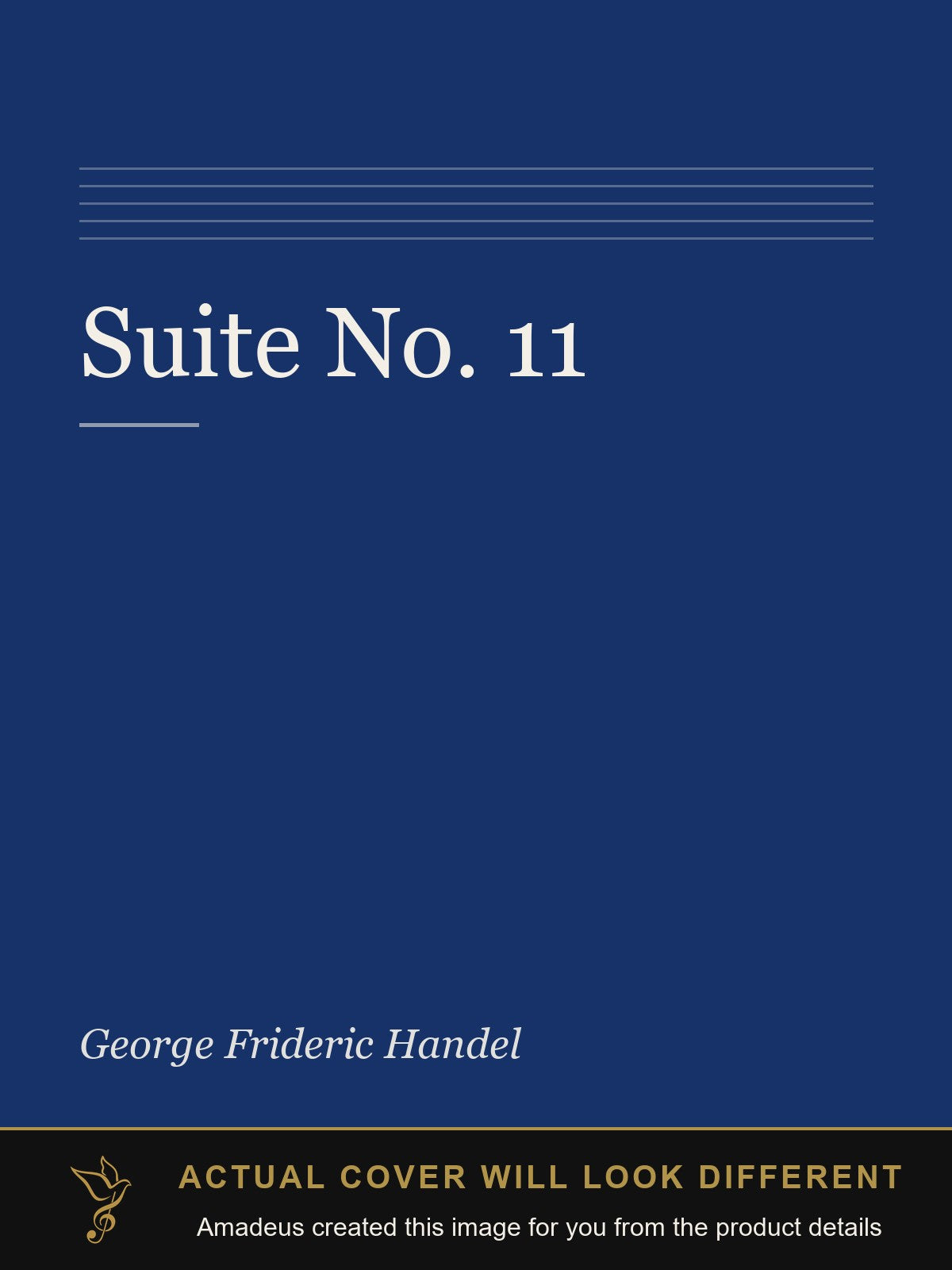 Suite No. 11 - Amadeus created this image from the product details; the actual cover will look different