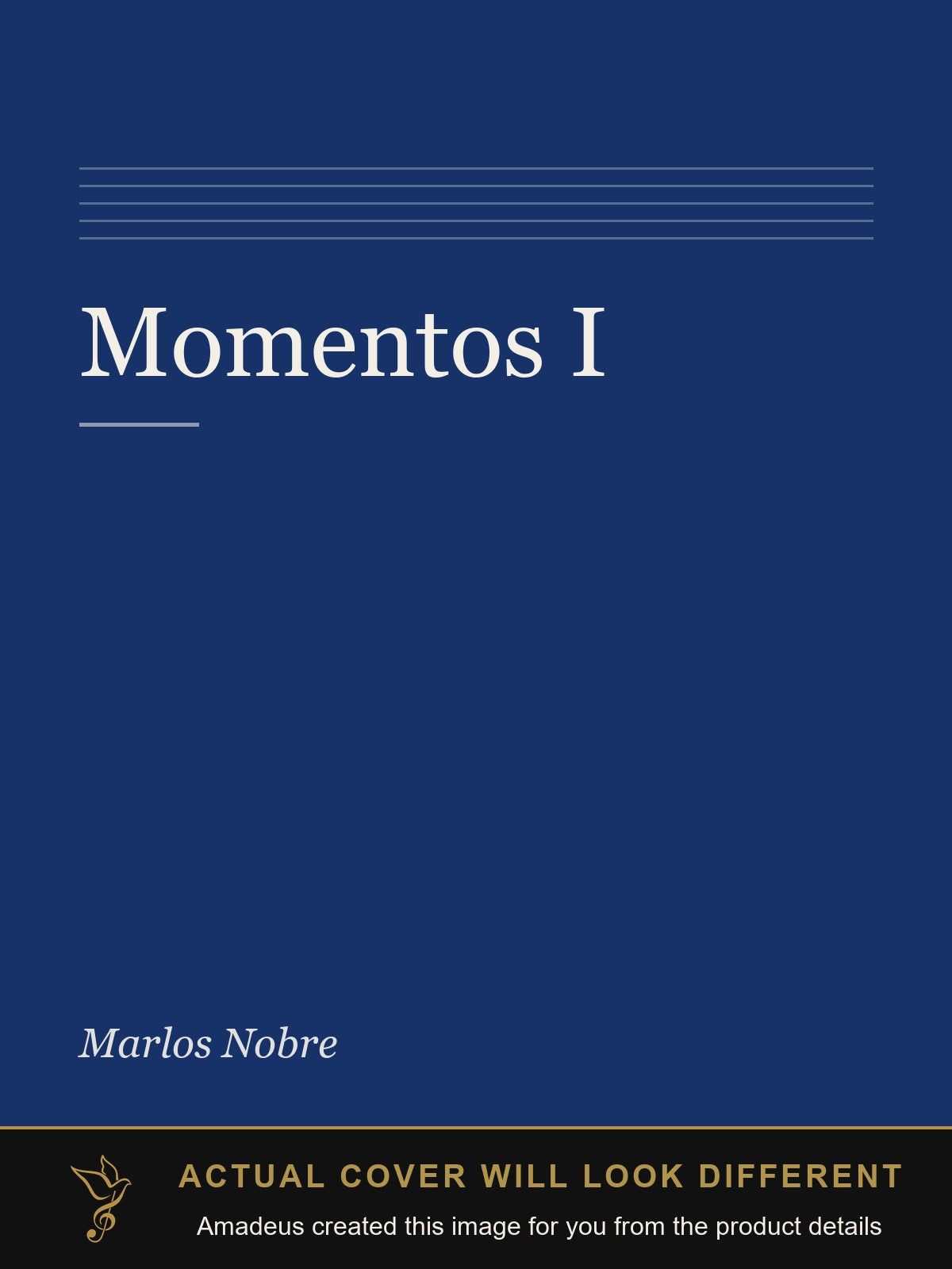 Momentos I - Amadeus created this image from the product details; the actual cover will look different