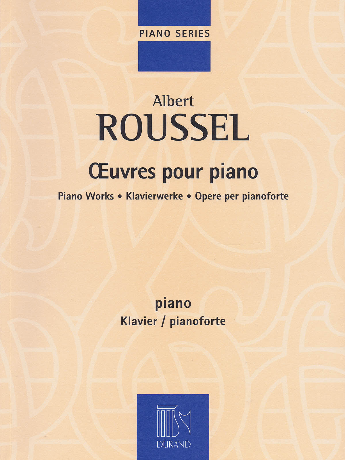 Product Cover for Albert Roussel – Piano Works
