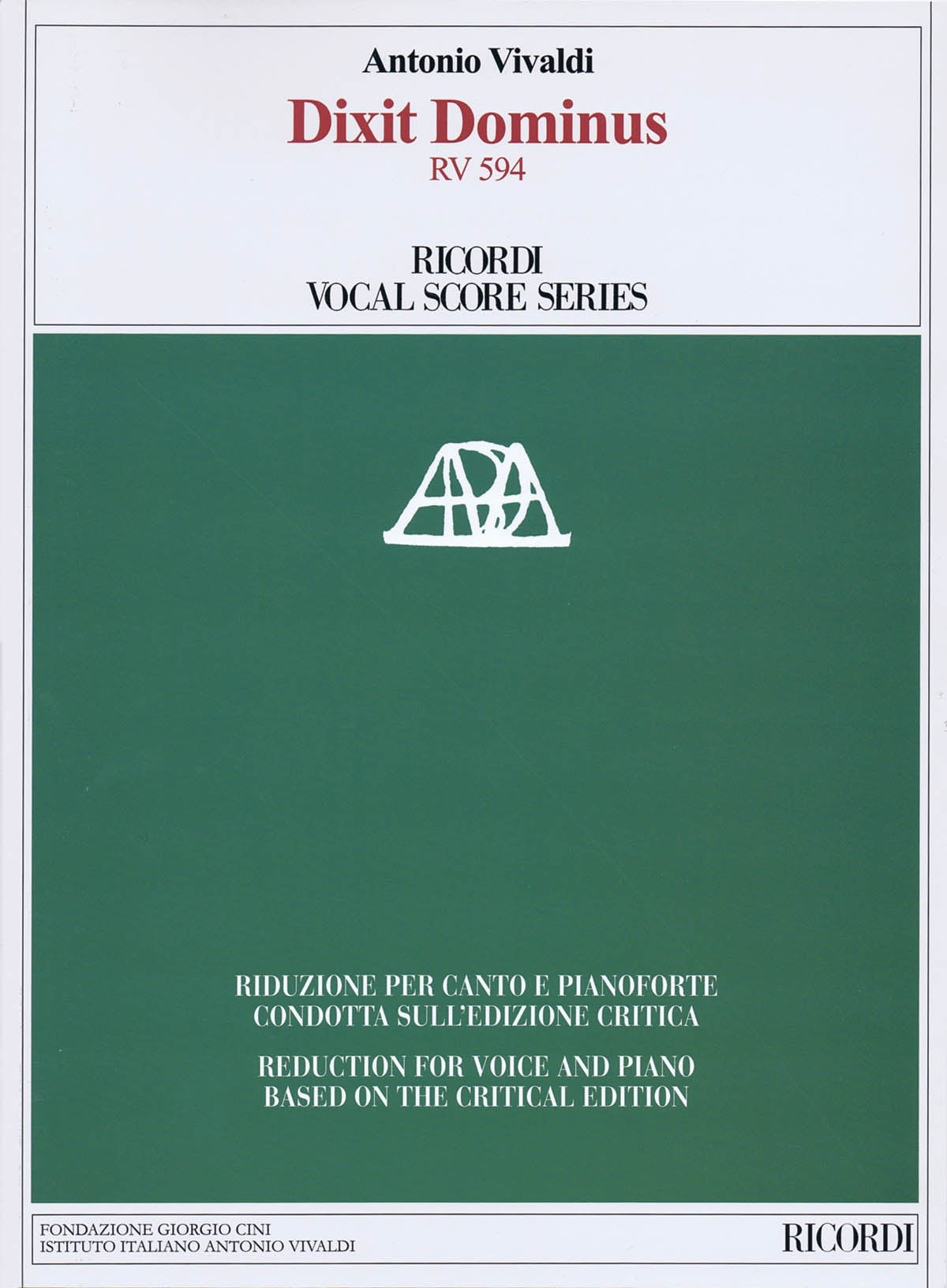 Product Cover for Dixit Dominus RV 594