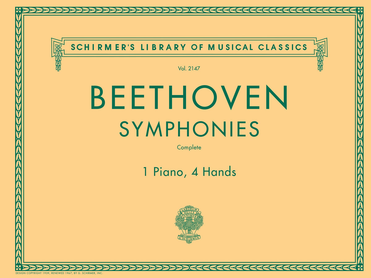 Product Cover for Beethoven Symphonies: Complete for 1 Piano, 4 Hands