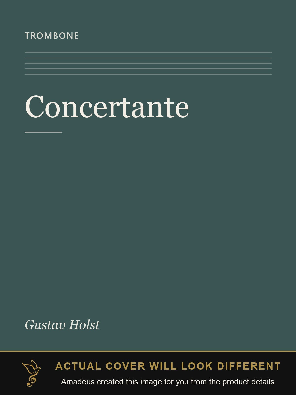 Concertante - Amadeus created this image from the product details; the actual cover will look different