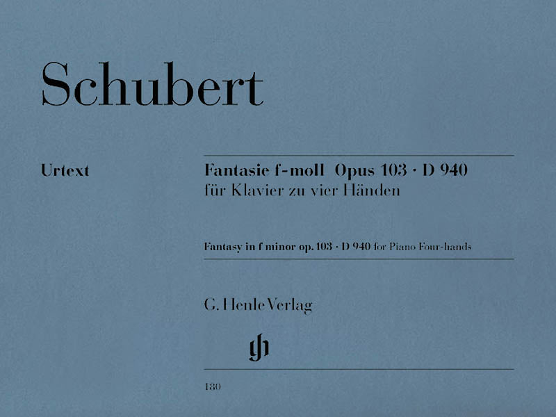Product Cover for Fantasy in F Minor Op. 103 D 940