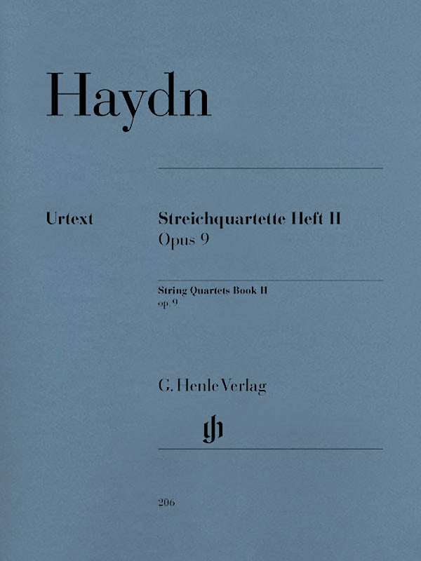 Product Cover for String Quartets – Volume II Op. 9