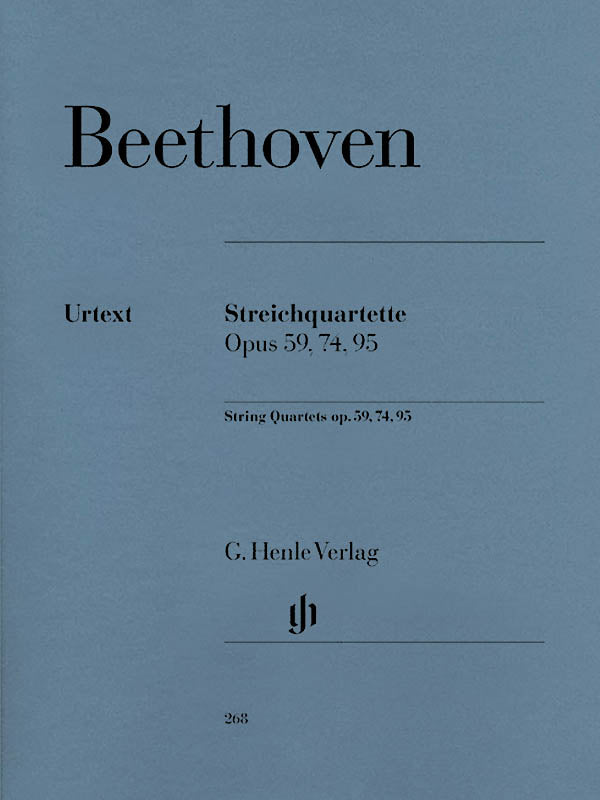 Product Cover for String Quartets Op. 59, 74, 95
