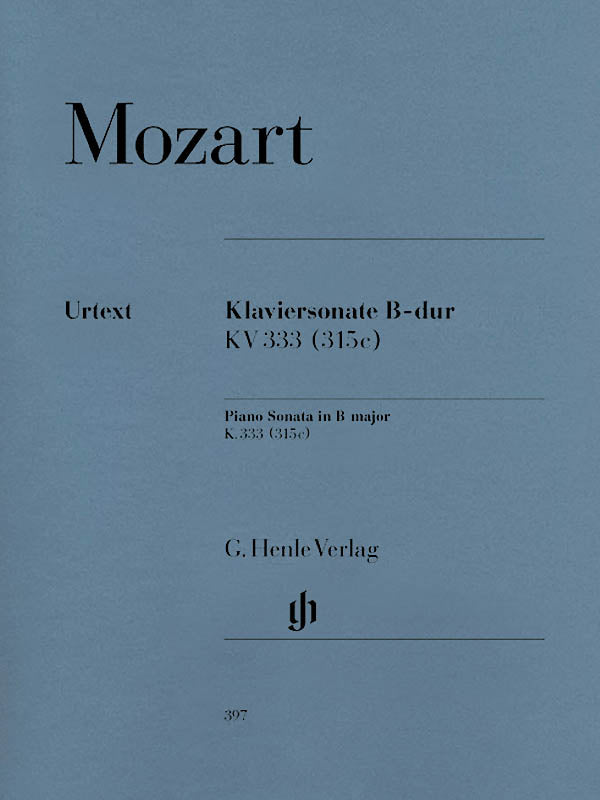 Product Cover for Piano Sonata in B Flat Major K333 (315c)