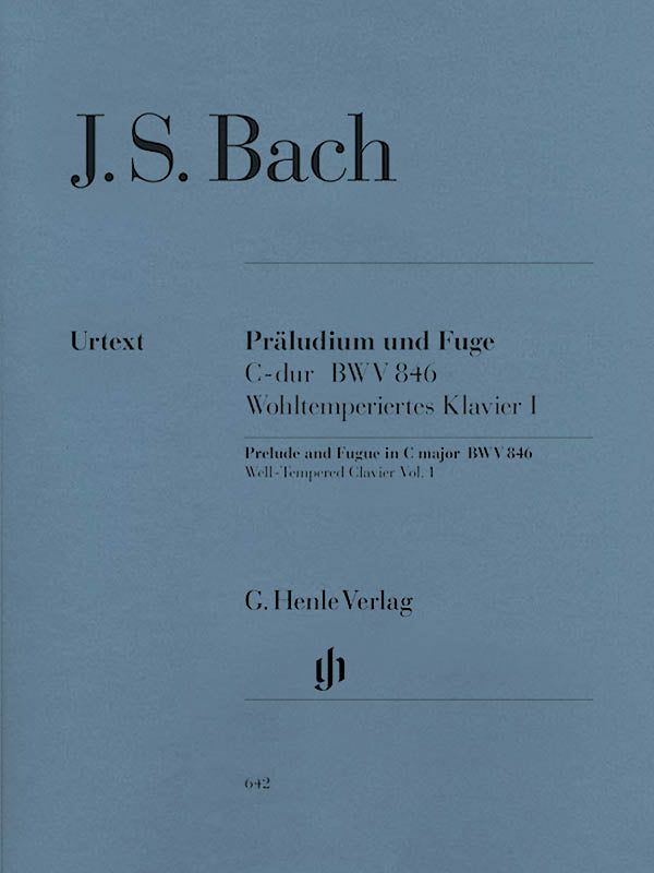 Product Cover for Prelude and Fugue C Major BWV 846 from The Well-Tempered Clavier Part I