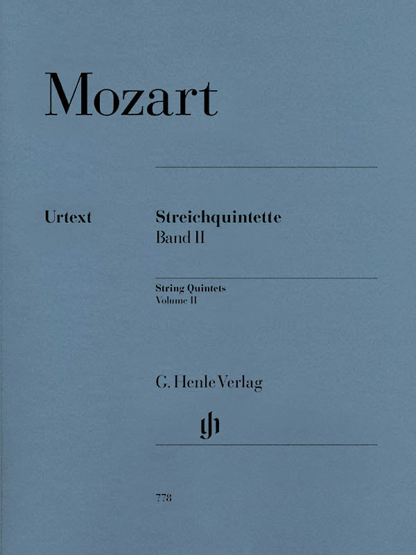 Product Cover for String Quintets – Volume II