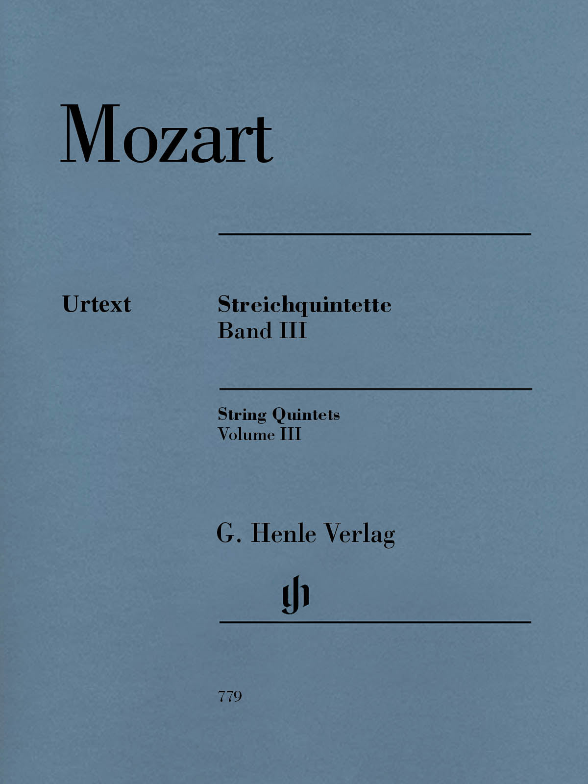 Product Cover for String Quintets: Volume III