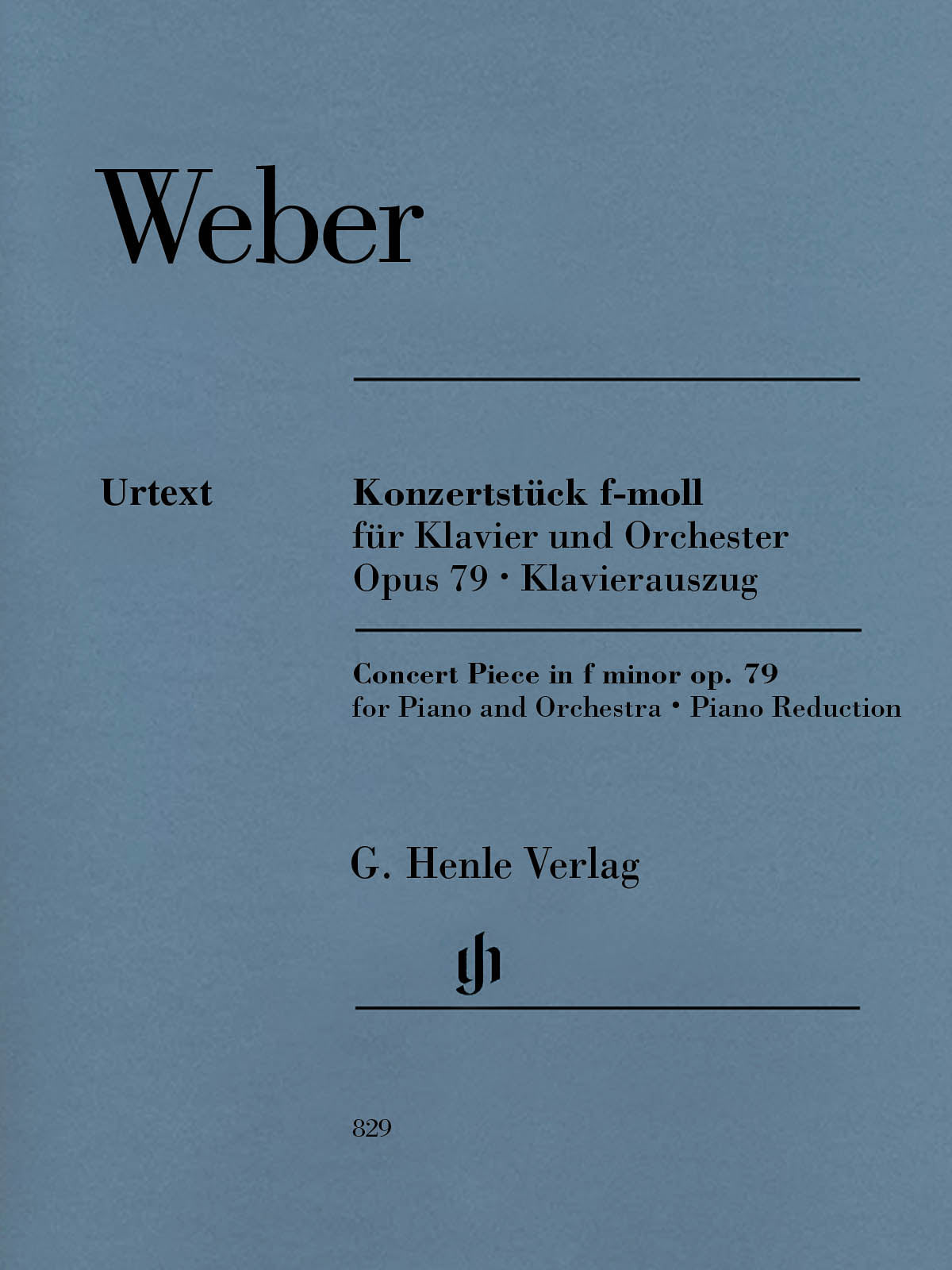 Product Cover for Concert Piece for Piano and Orchestra in F minor, Op. 79