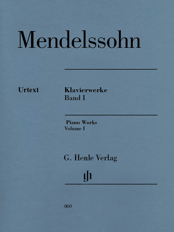 Product Cover for Piano Works – Volume I
