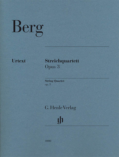 Product Cover for String Quartet Op. 3