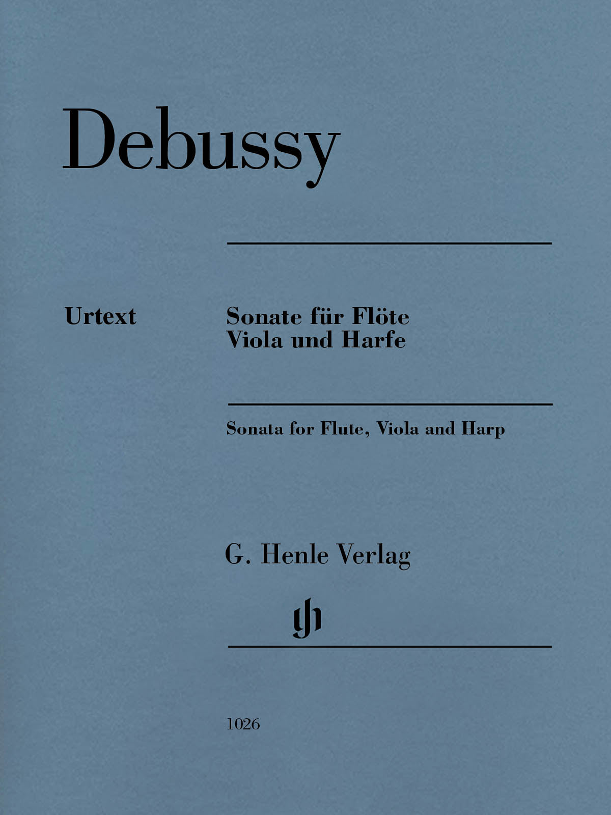 Product Cover for Claude Debussy – Sonata for Flute, Viola and Harp
