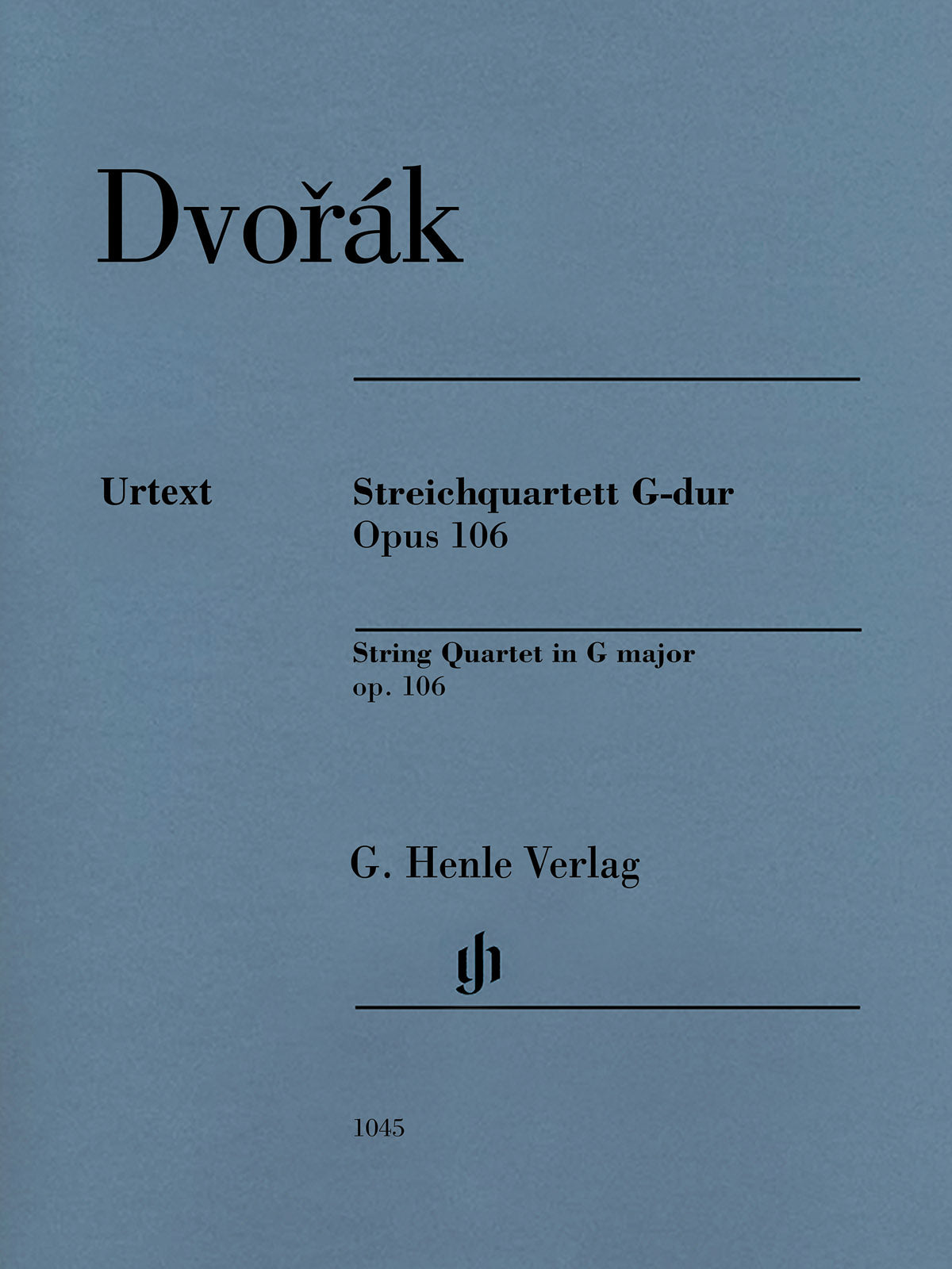 Product Cover for String Quartet in G Major, Op. 106