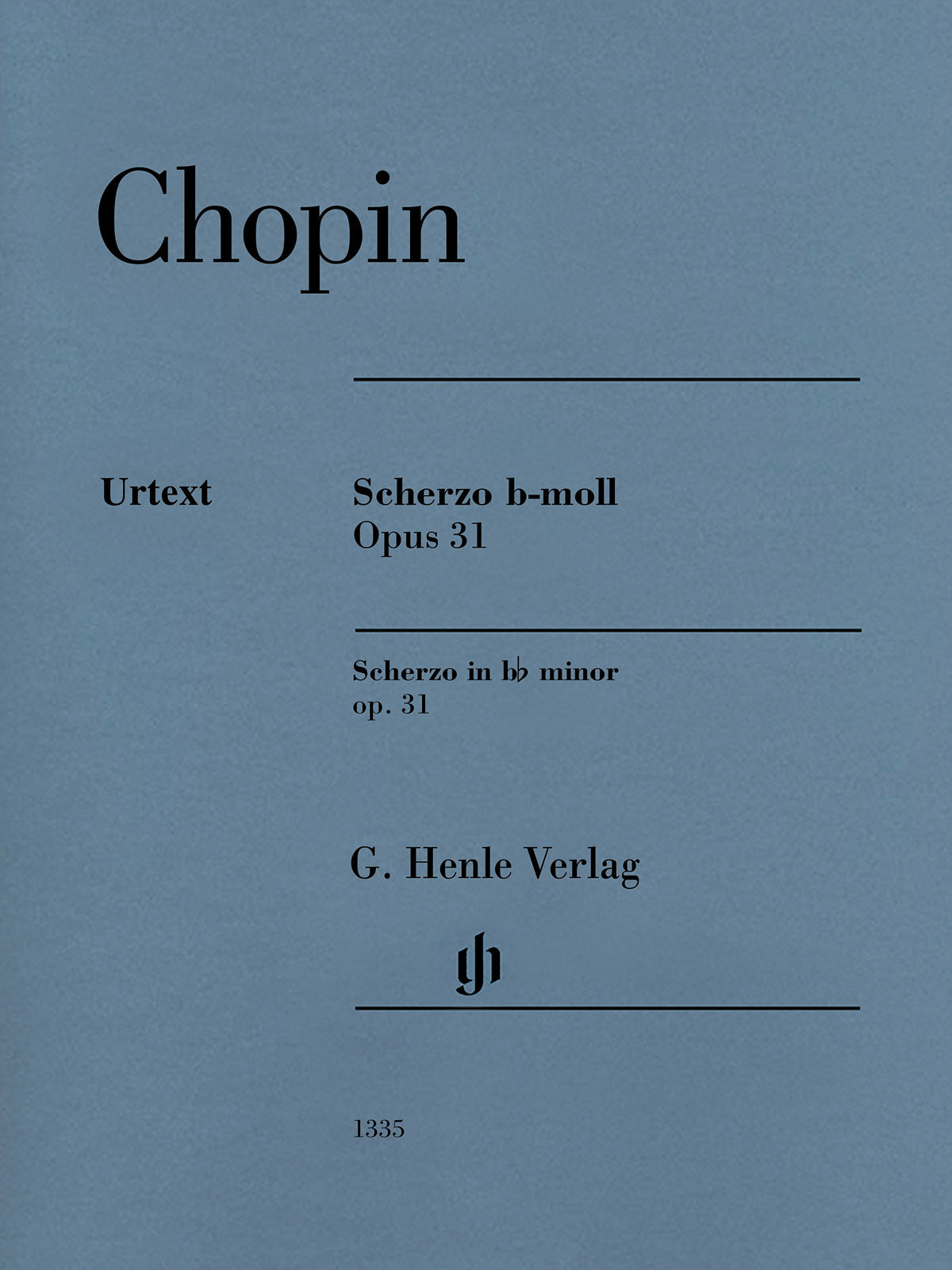 Product Cover for Scherzo in B-Flat Minor, Op. 31 – Revised Edition