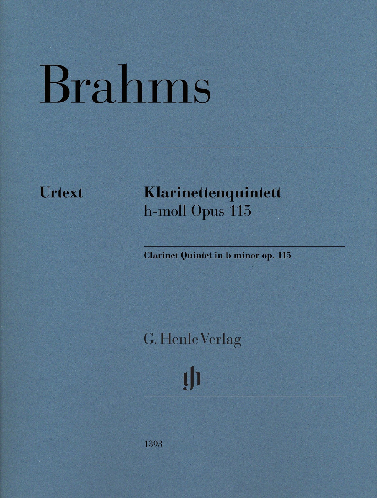 Product Cover for Clarinet Quintet in B Minor, Op. 115