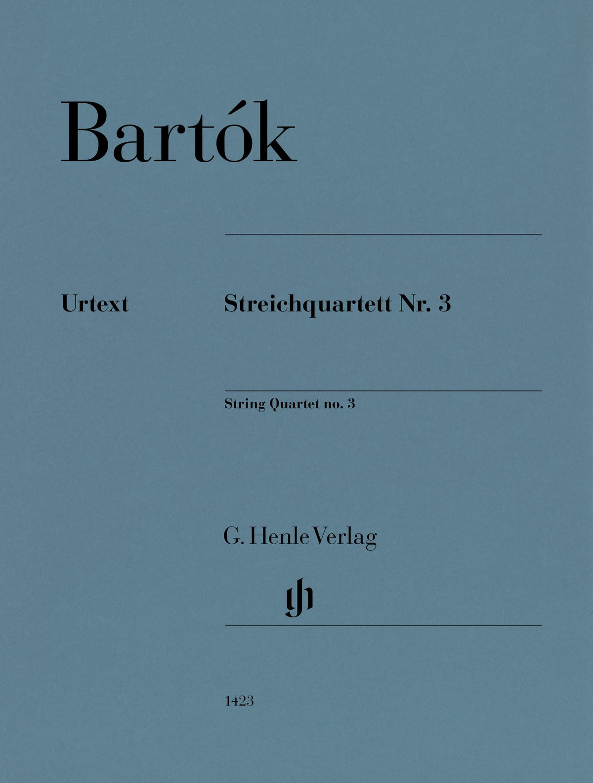 Product Cover for String Quartet No. 3