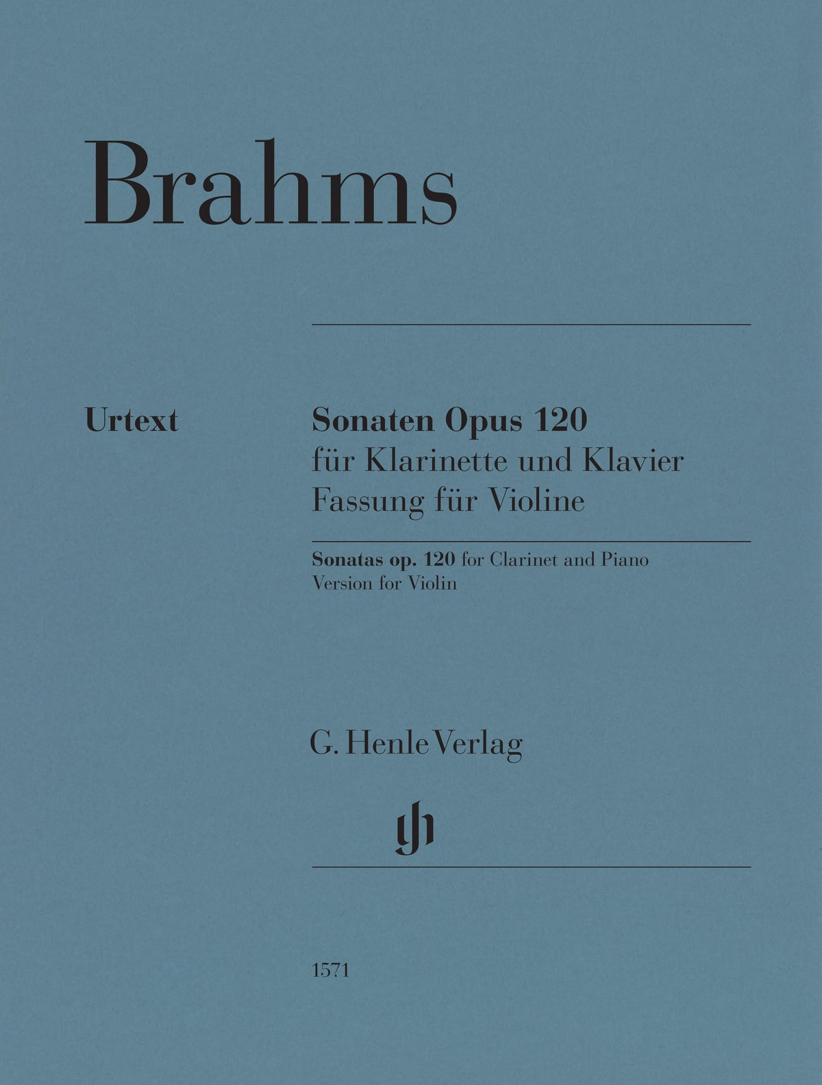 Product Cover for Clarinet Sonatas Op. 120
