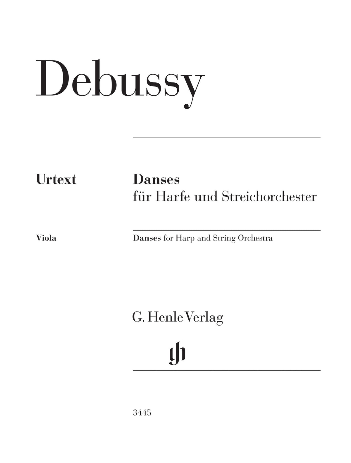 Product Cover for Danses for Harp and String Orchestra