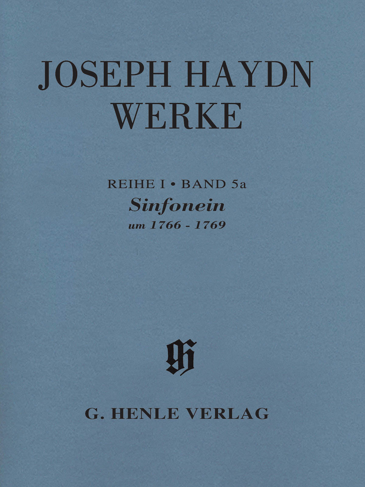 Product Cover for Sinfonias – About 1766-1769
