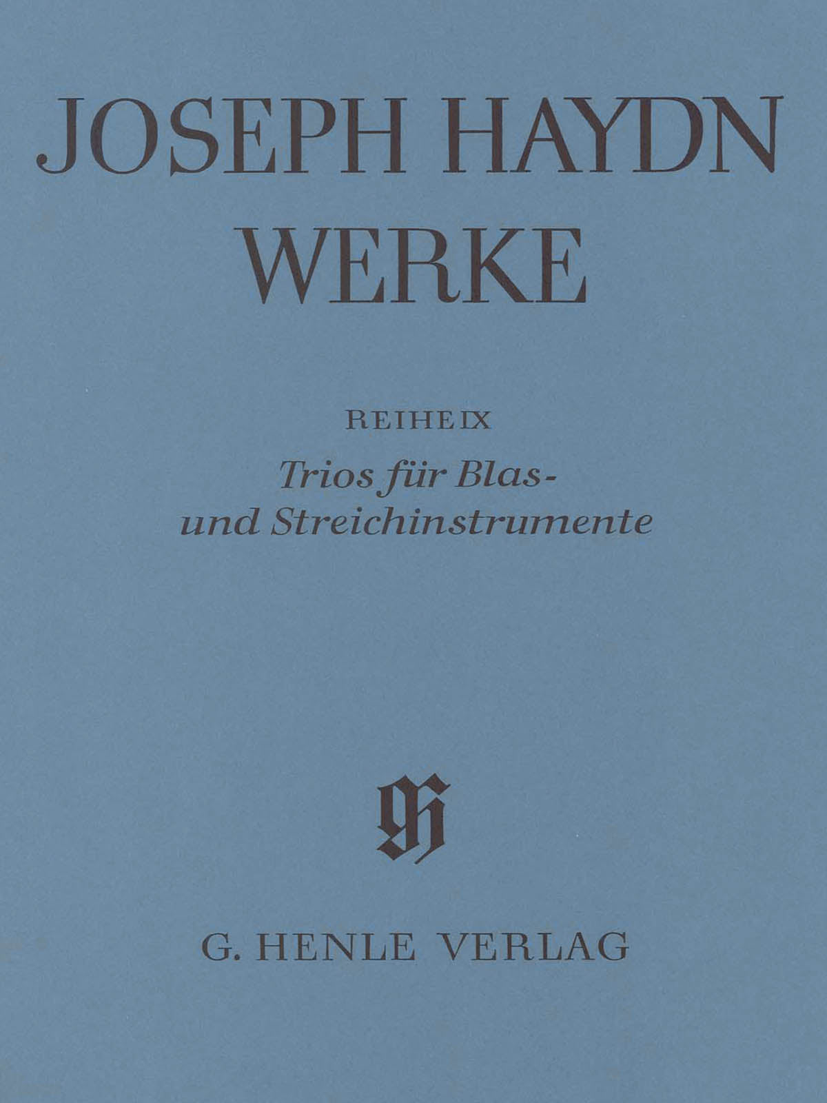 Product Cover for Trios for Wind and String Instruments
