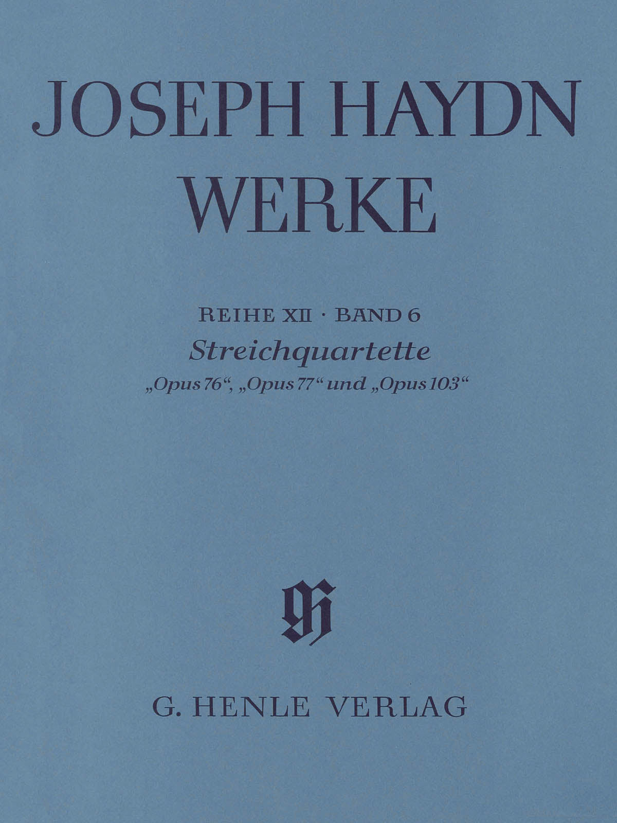 Product Cover for String Quartets Op. 76, 77, 103