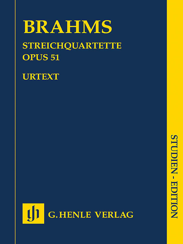 Product Cover for String Quartets, Op. 51 No. 1 in C minor & No. 2 in A minor