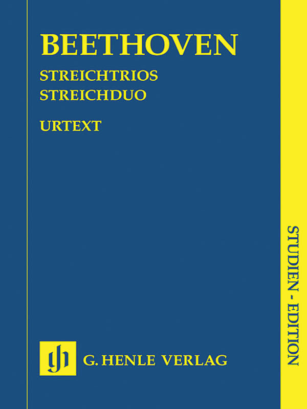 Product Cover for String Trios Op. 3, 8, and 9 and String Duo WoO 32