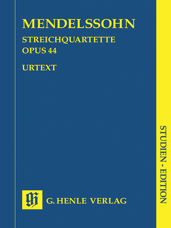 Product Cover for String Quartets Op. 44, No. 1-3
