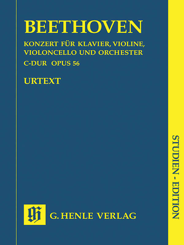 Product Cover for Concerto for Piano, Violin, Violoncello, and Orchestra C Major Op. 56