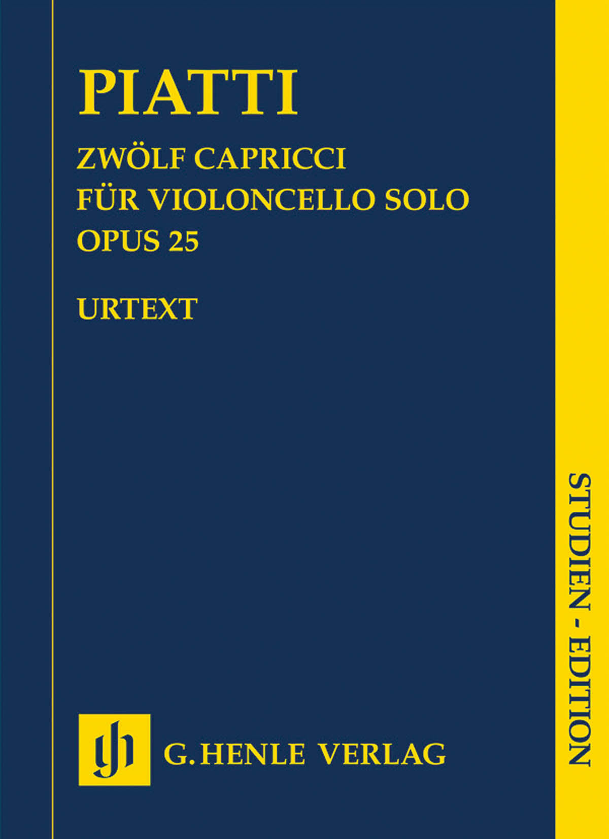 Product Cover for 12 Capricci Op. 25 for Violoncello Solo