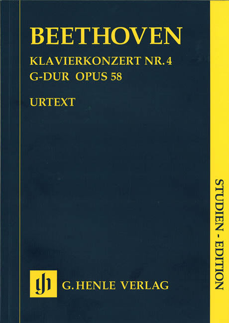 Product Cover for Piano Concerto G Major Op. 58, No. 4
