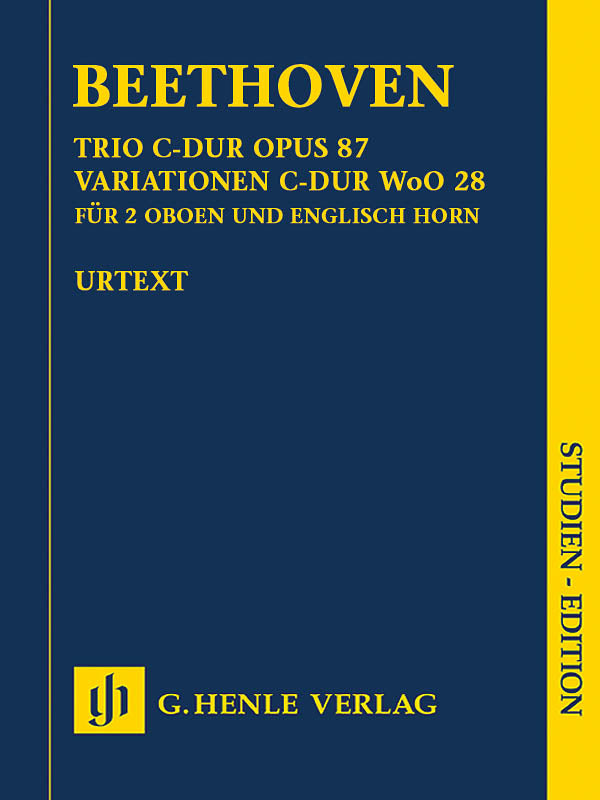 Product Cover for Trio in C Major, Op. 87/Variations in C Major, WoO 28