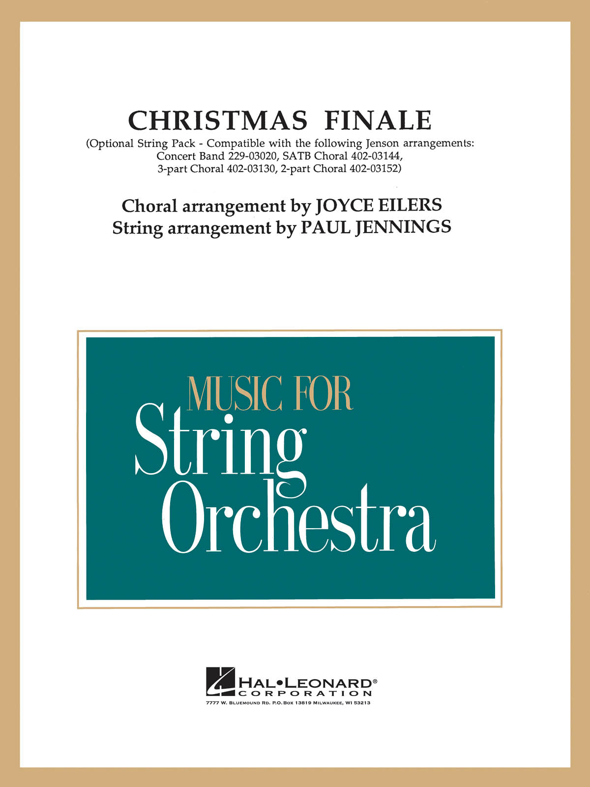 Product Cover for Christmas Finale