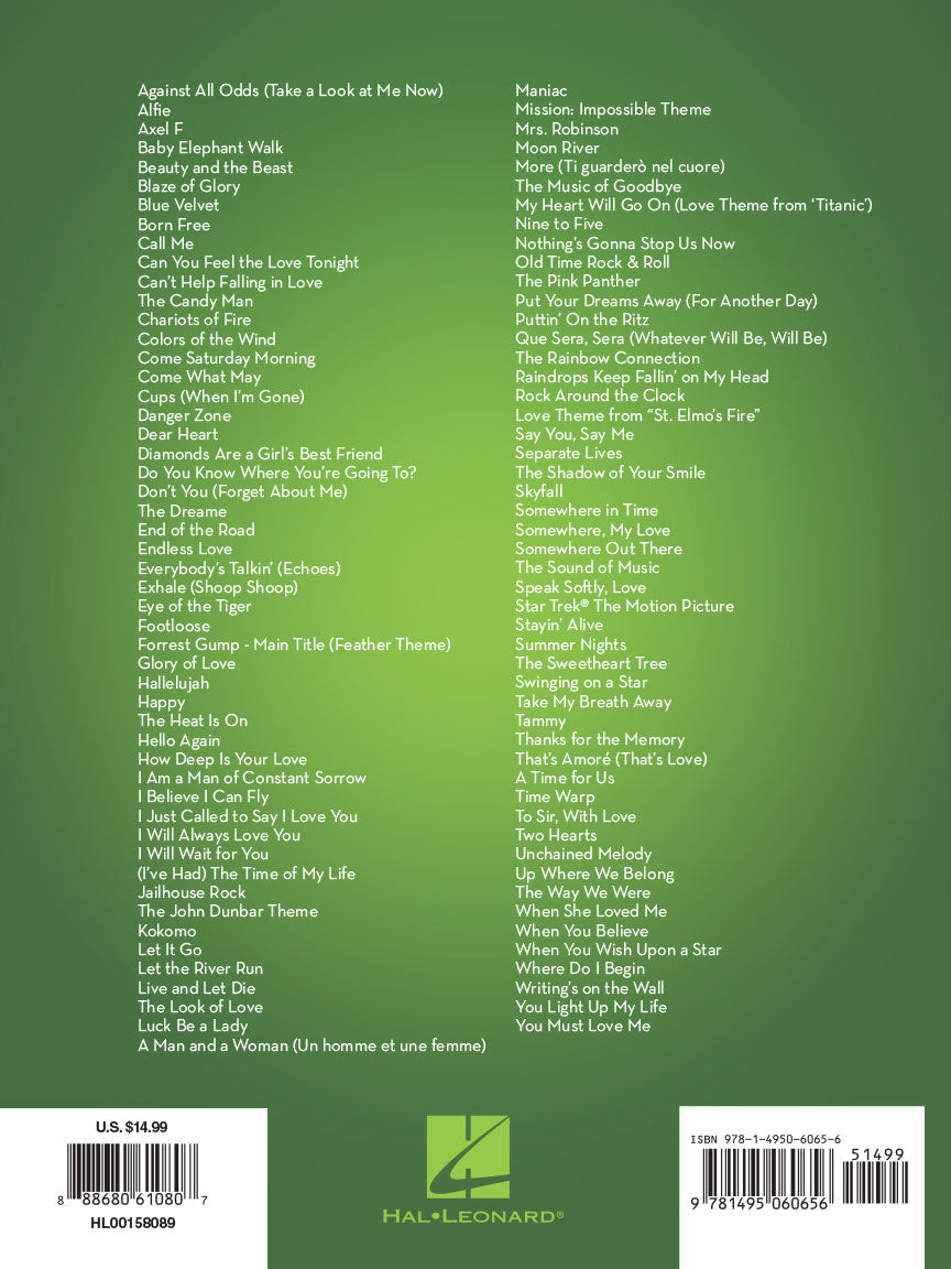 101 Movie Hits for Alto Sax - sample page 6