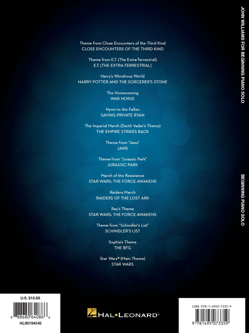 John Williams for Beginning Piano Solo - sample page 6