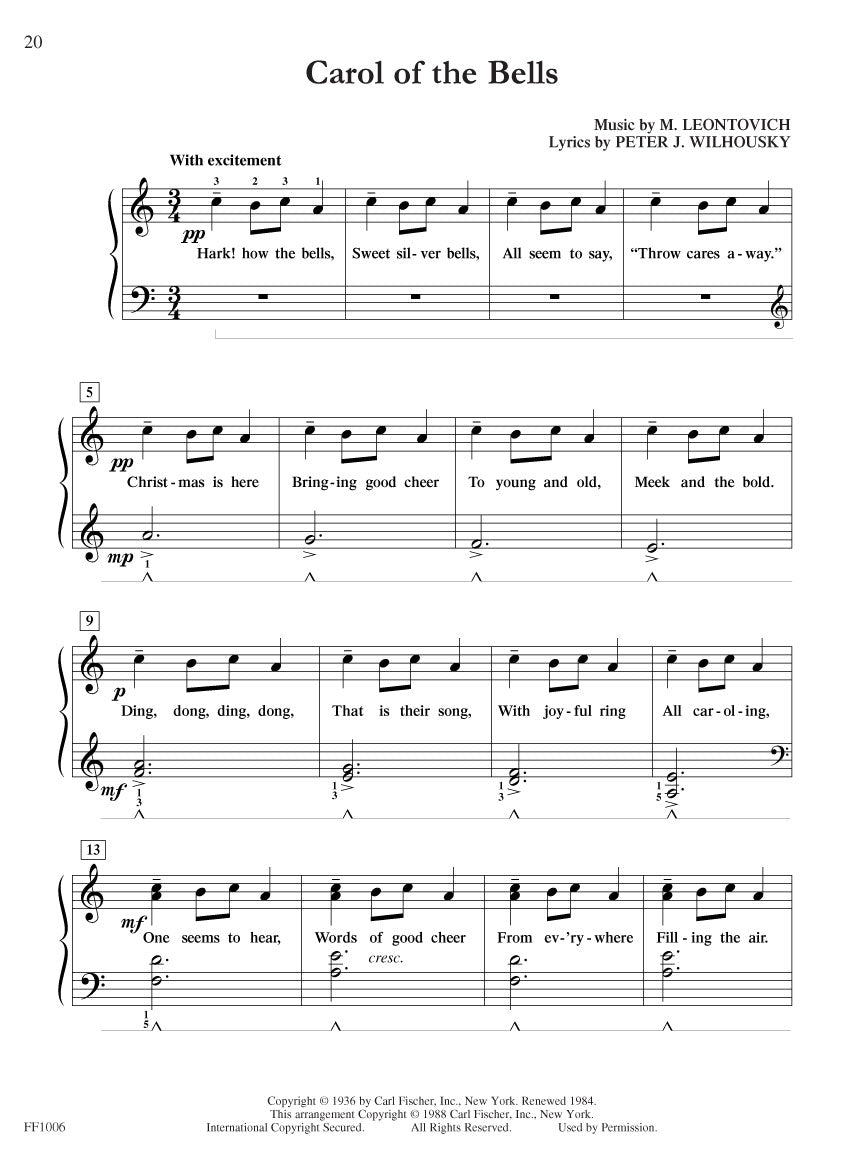 FunTime® Piano Christmas - sample page 2