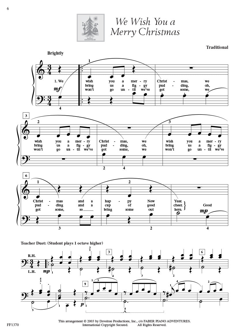Adult Piano Adventures Christmas – Book 1 - sample page 3