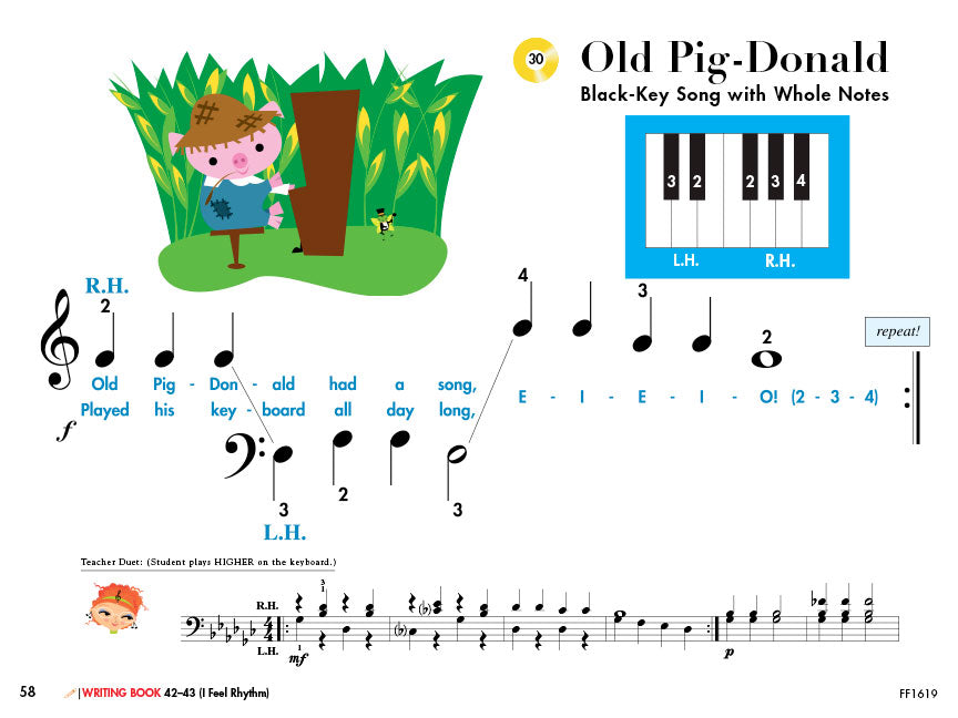 My First Piano Adventure - sample page 7