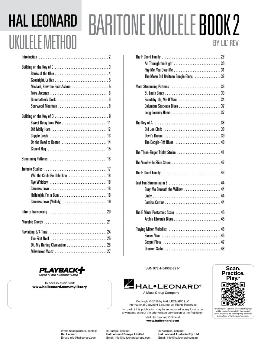 Hal Leonard Baritone Ukulele Method – Book 2 - sample page 2