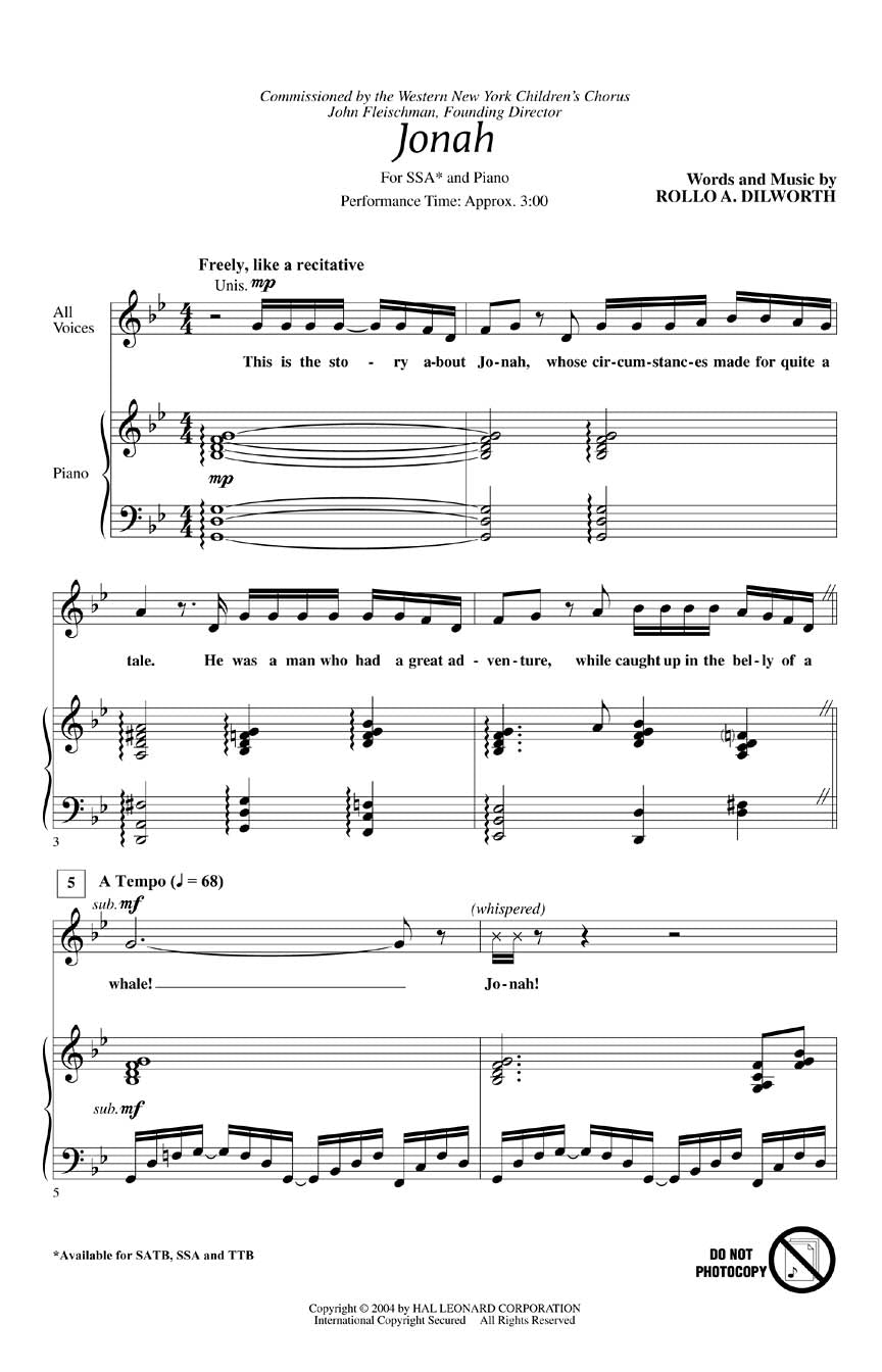 Jonah - sample page 1