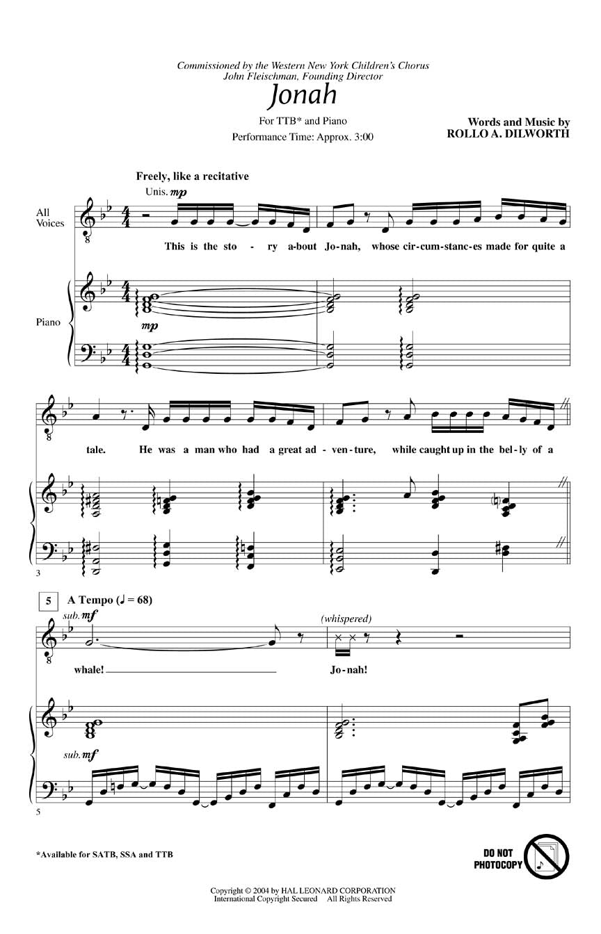 Jonah - sample page 1