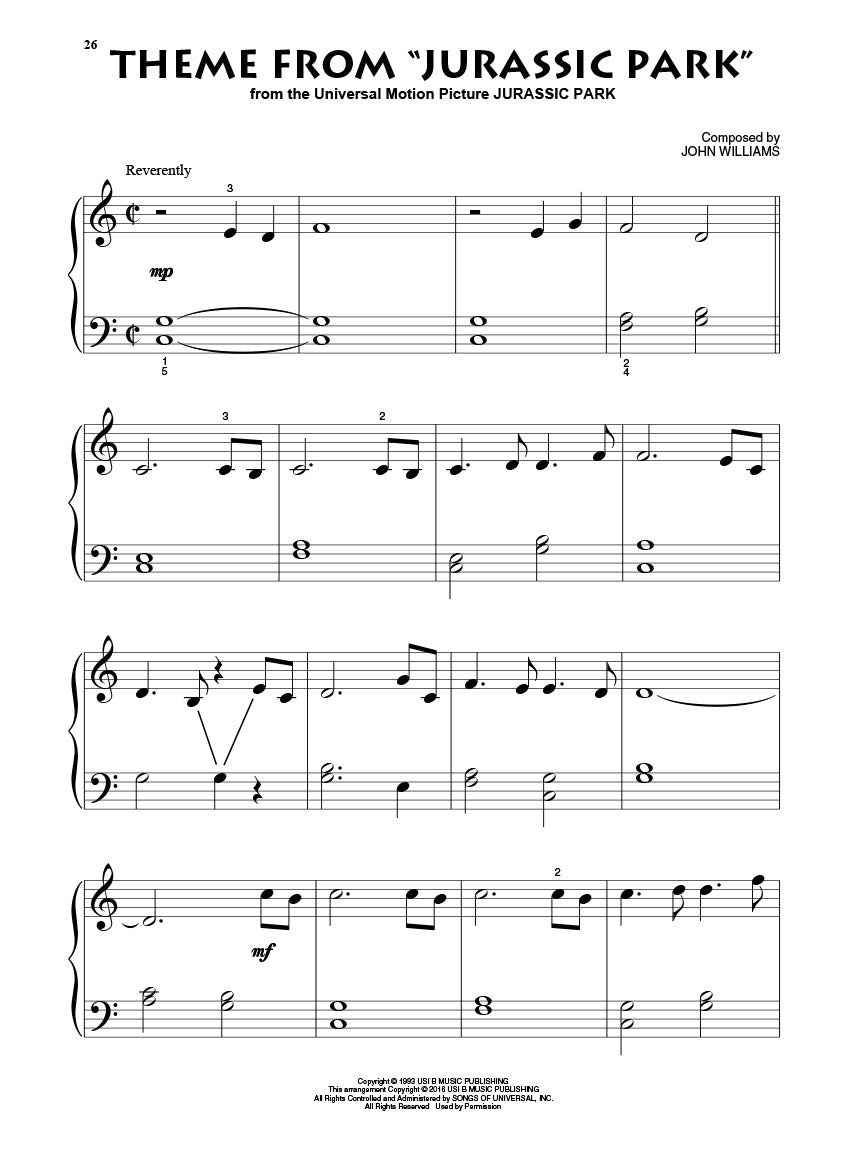 John Williams for Beginning Piano Solo - sample page 4