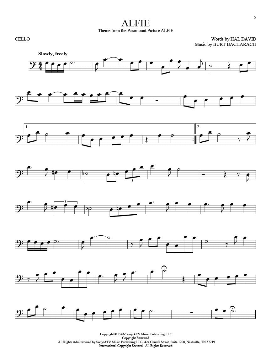 101 Movie Hits for Cello - sample page 4