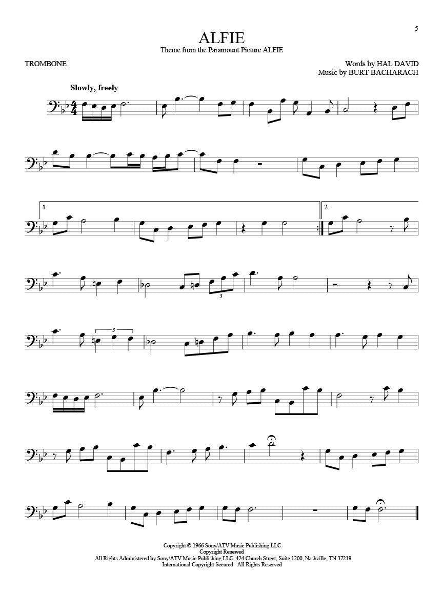 101 Movie Hits for Trombone - sample page 4