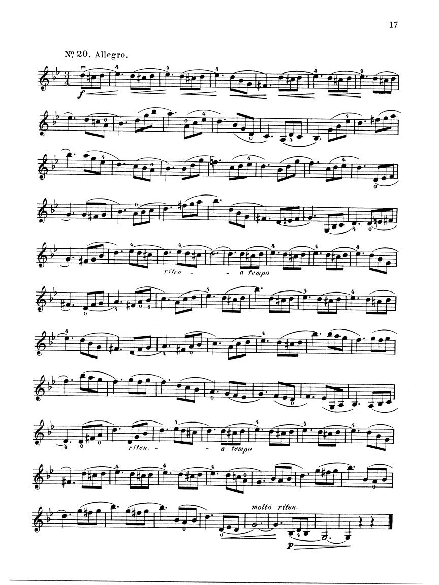 Franz Wohlfahrt – 60 Studies, Op. 45 Complete - sample page 4