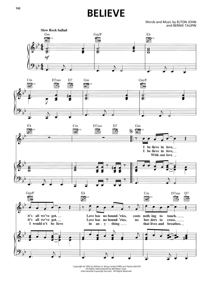 Elton John – Greatest Hits 1970-2002 - sample page 5