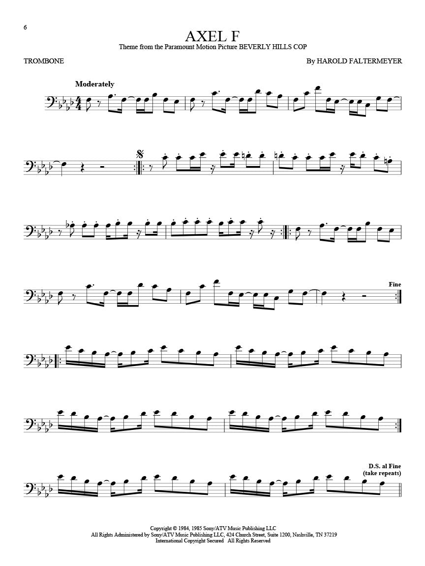 101 Movie Hits for Trombone - sample page 5