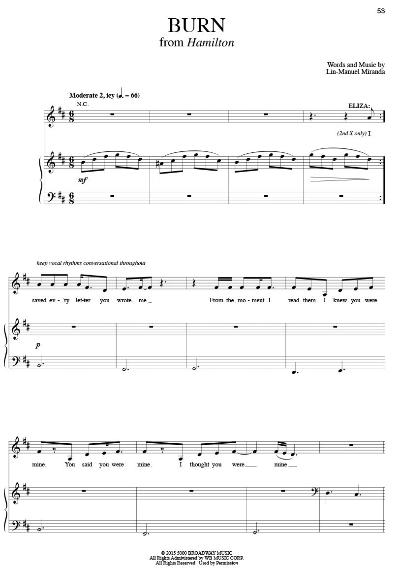 Contemporary Theatre Songs – Belter/Mezzo-Soprano - sample page 6